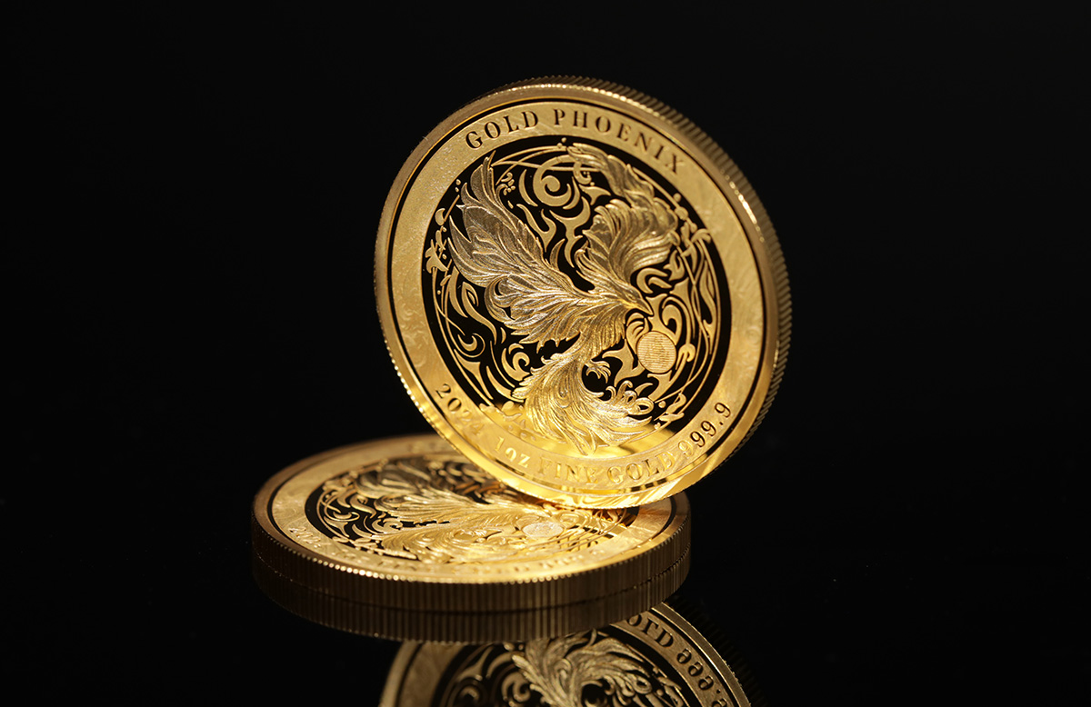 Инвестиционни златни монети Златен Феникс в prooflike качество