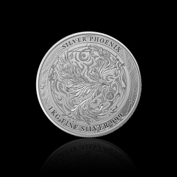 Инвестиционна монета Феникс 2024, 1 кг сребро