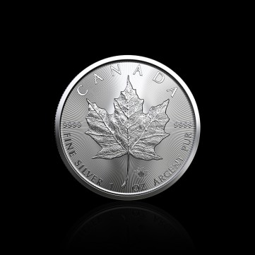 Канадски кленов лист, 1 унция сребро