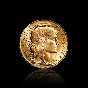 20 Franc Marianne Gold Coin, 6.45 g