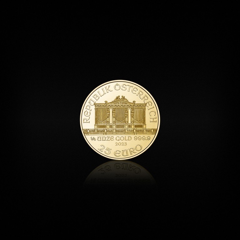Vienna Philharmonic ¼ Ounce Gold Coin 2023