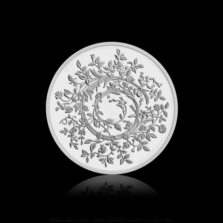 Сребърен медал “Честит Юбилей”, 31.1 г, с гравиране