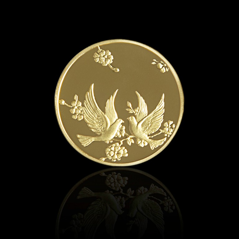 Златен медал "Честита Сватба", 2г