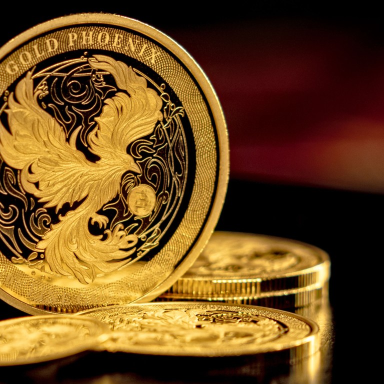 Gold Phoenix Coin, 1/2 oz