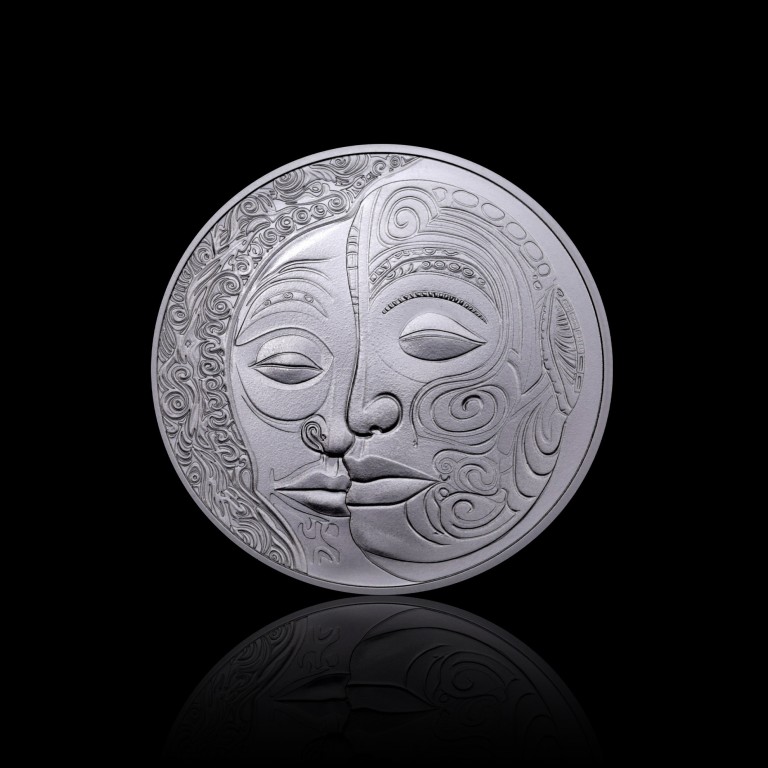 Māori 1 oz Silver Coin