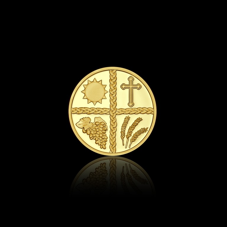 Златна паричка за питка, 2г