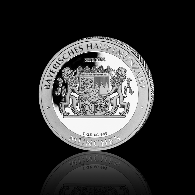 1 Баварски Талер, 1 унция сребро