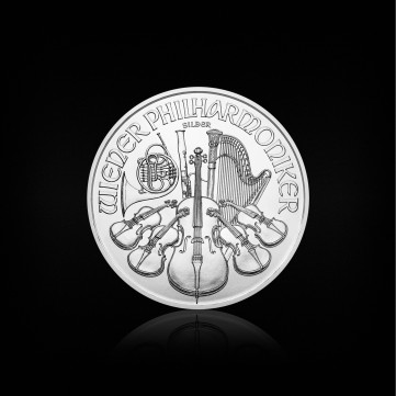 Виенска филхармония 2023, 1 унция сребро