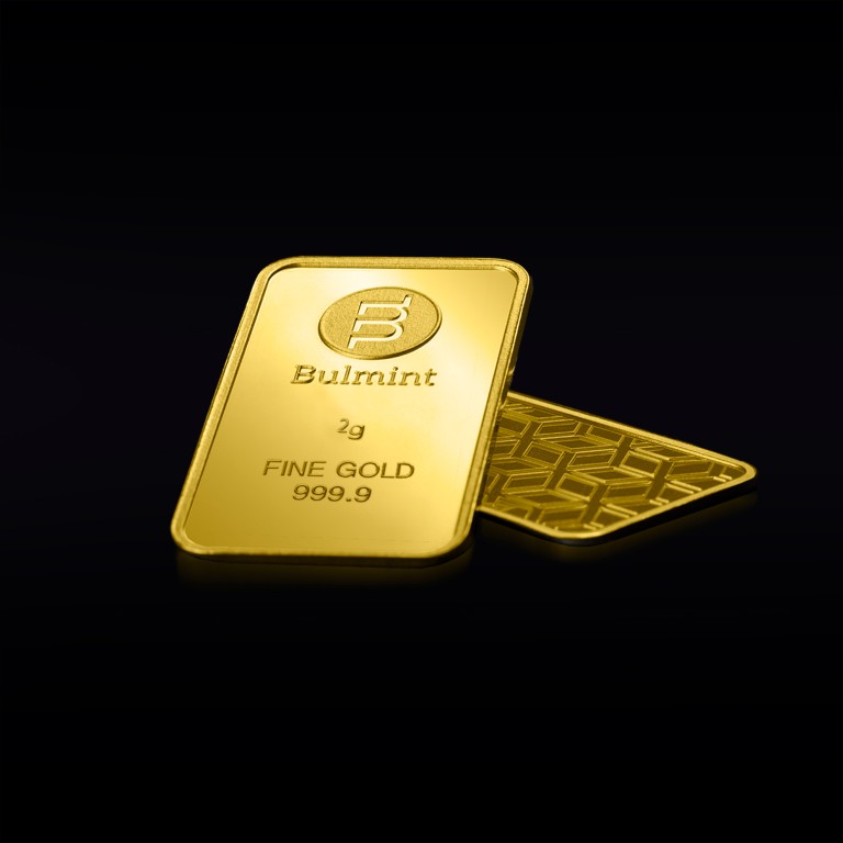 Investment Gold Bullion Bulmint, 2g
