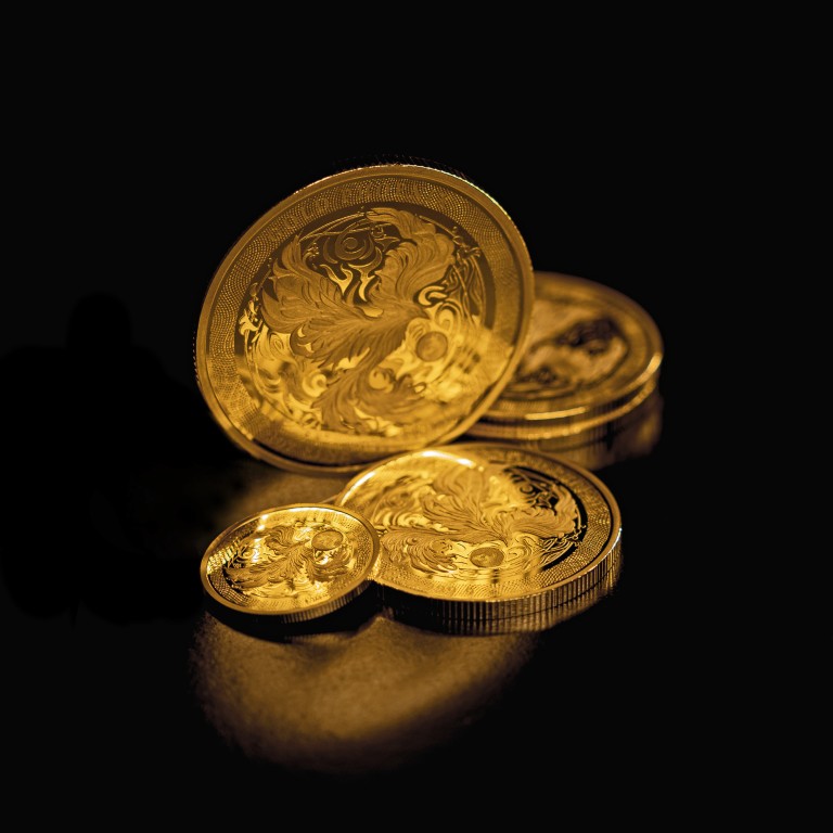 Gold Phoenix Coin, 1/20 oz