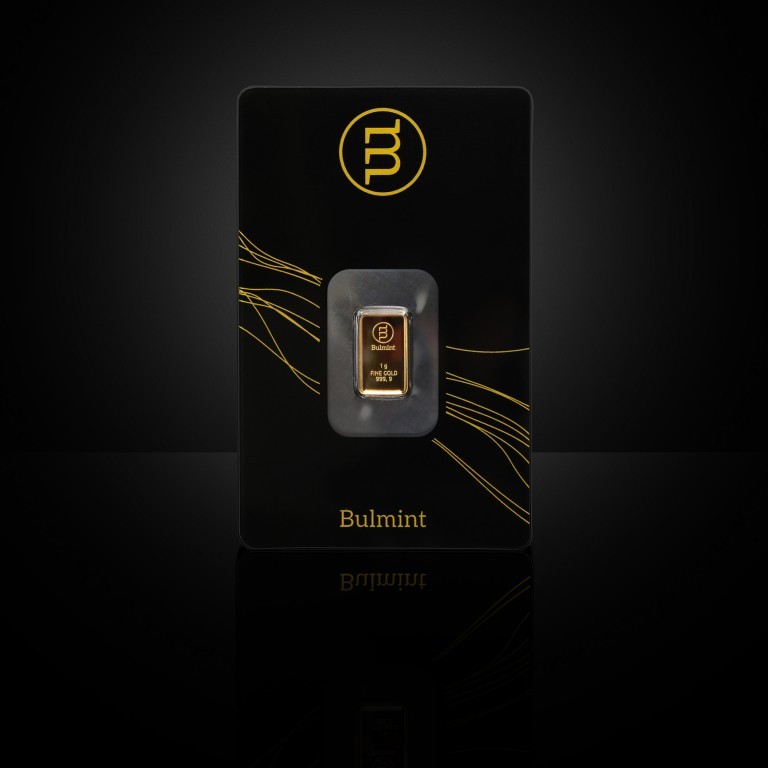 Investment Gold Bullion Bulmint, 1g