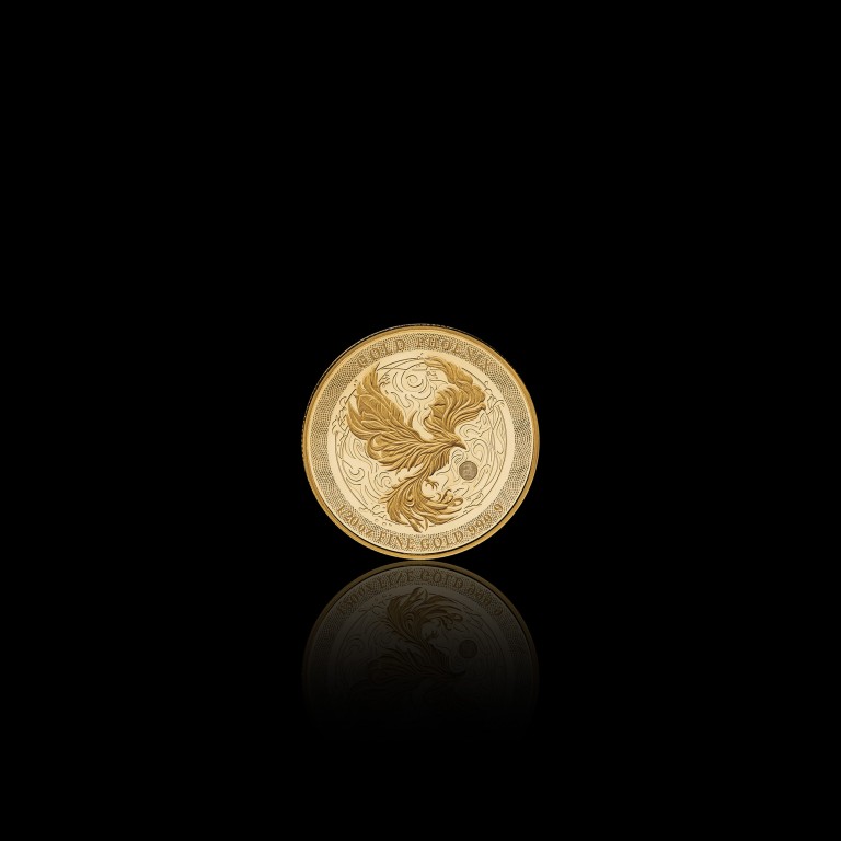 Gold Phoenix Coin, 1/20 oz