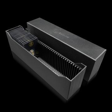 Storage box for investment products in blister packaging