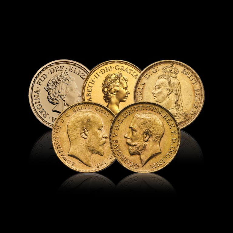 Gold Sovereign Coin, 7.98 g