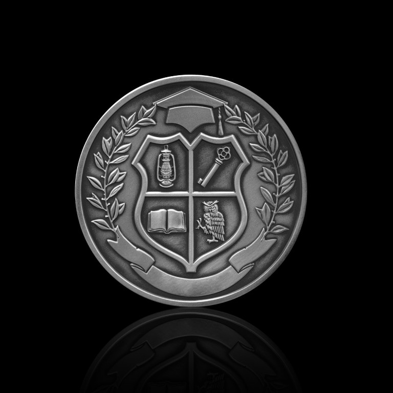 Silver Medal "Congratulations on Your Graduation: The Ladder to Success" – 1 oz Silver with Antique Finish