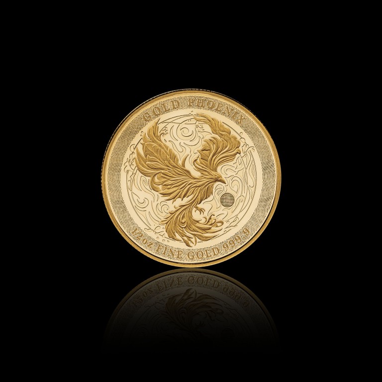Gold Phoenix Coin, 1/2 oz