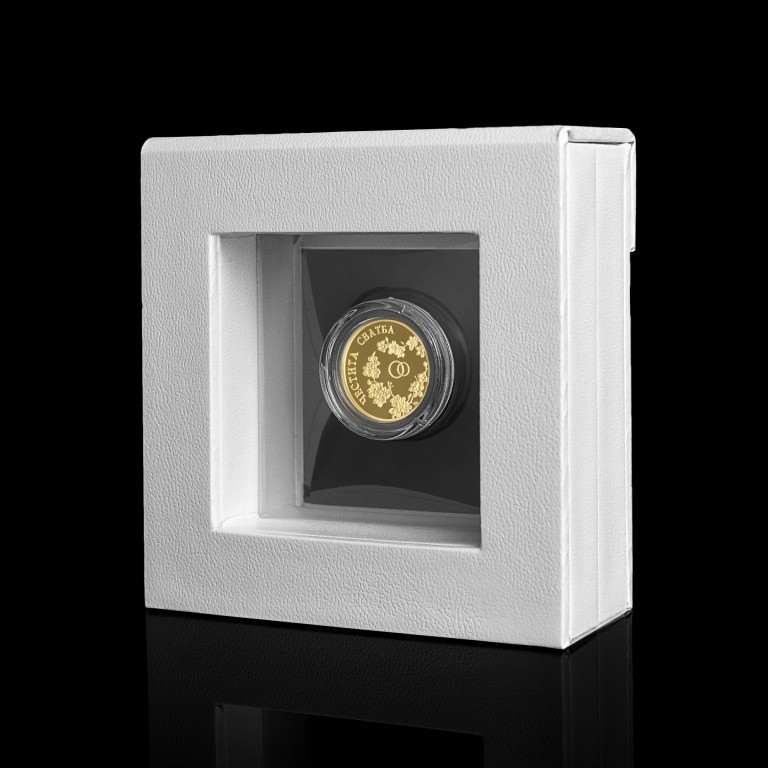 Златен медал "Честита Сватба", 2г