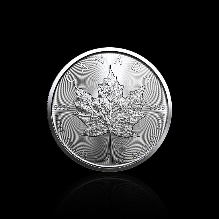 Канадски кленов лист 2023, 1 унция сребро