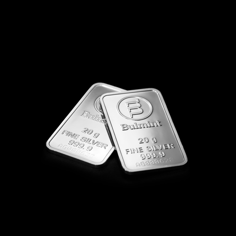 Investment Silver Bullion Bulmint, 20g