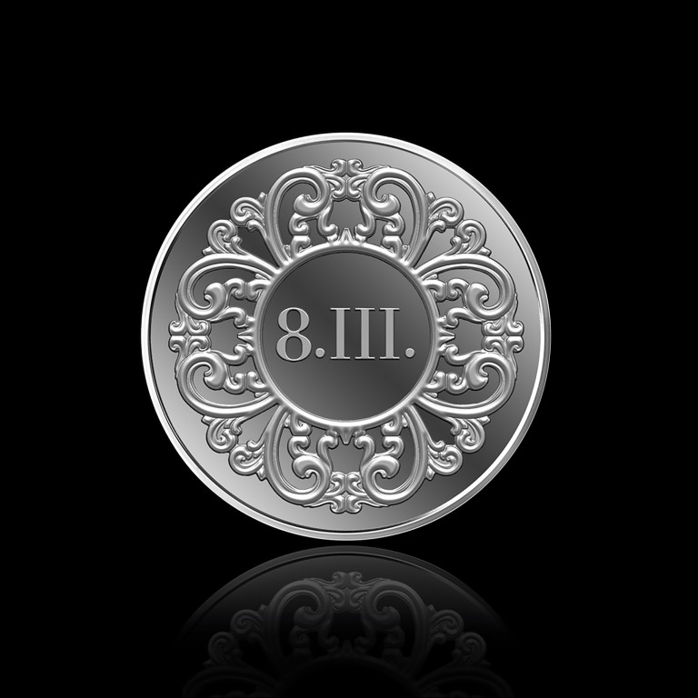 Сребърен медал "Пролет", 10г