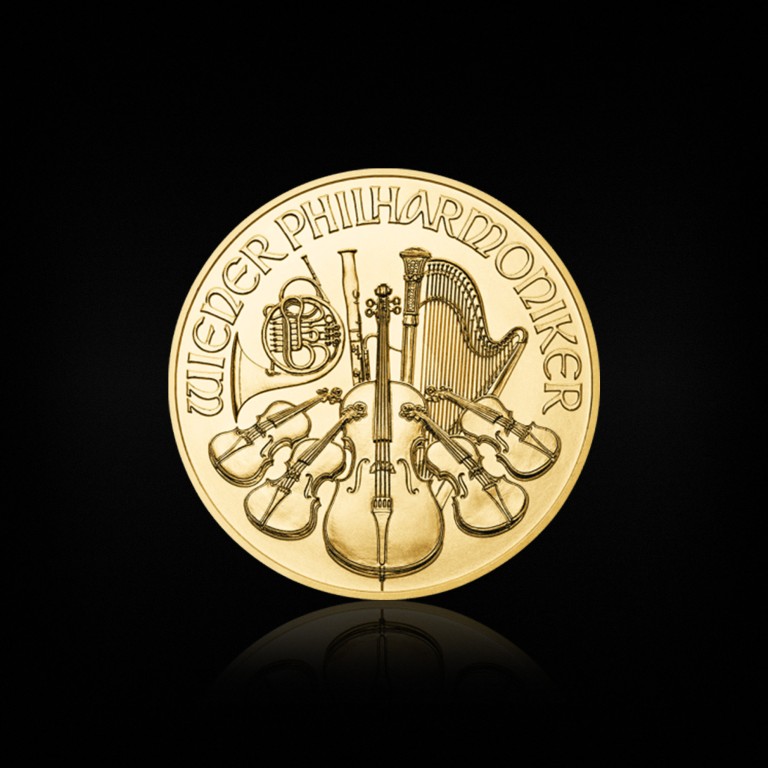 Vienna Philharmonic 1 Ounce Fine Gold Coin 2022
