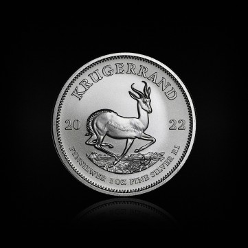 Krugerrand 1 oz Silver Coin 2022