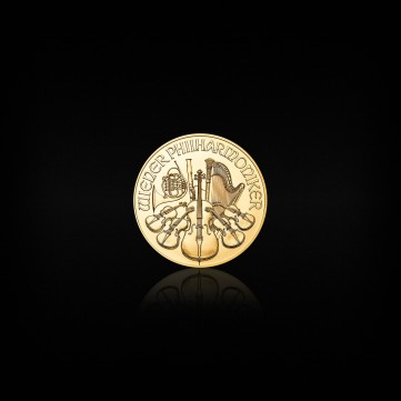 Vienna Philharmonic ¼ Ounce Gold Coin 2022