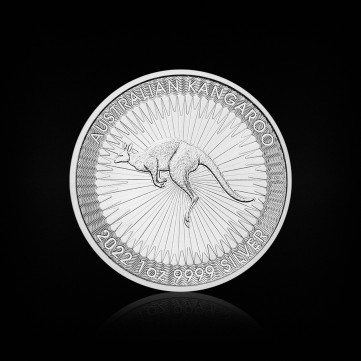 Australian Kangaroo 1 oz Silver Coin 2022